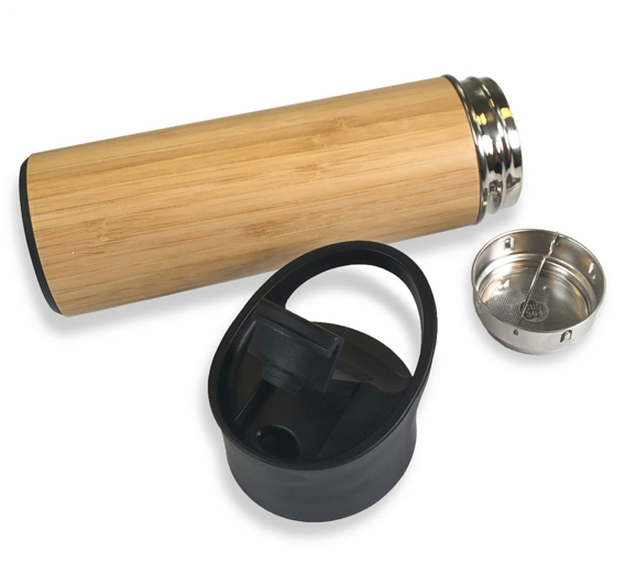 Bamboo Drinking Water Bottle