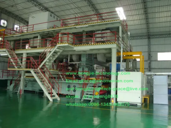 2014 hot nonwoven fabric machine