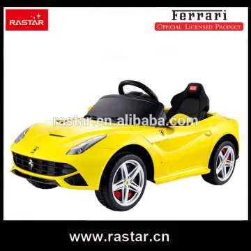 Rastar shopping car kids toy Ferrari licenced F12 baby remote control ride on car