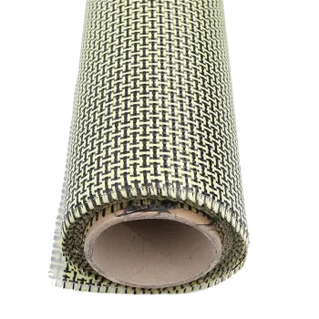 High Quality 3K Twill Weave Carbon Aramid Hybrid Fabric for Auto Parts Reinforcement