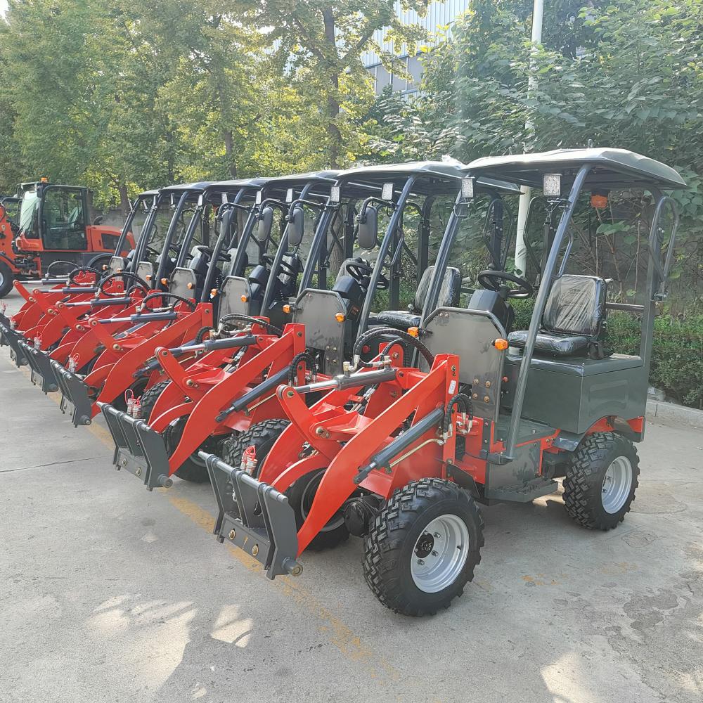 Mini Wheel Loader Front End Loader With Ce