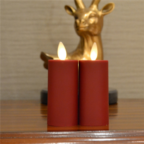 Moving Wick Candles Battery Operated Timer Flameless Votive Candles Supplier