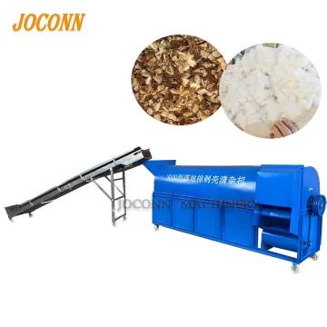 Cotton Fiber Hulling Machine: Commercial Raw Cotton Cleaning and Shucking Equipment