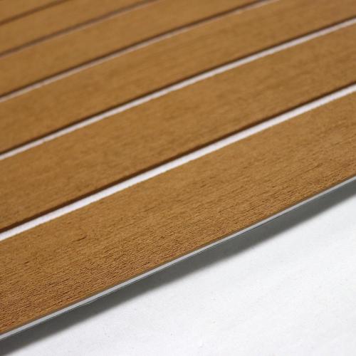 Brown and white Boat Flooring