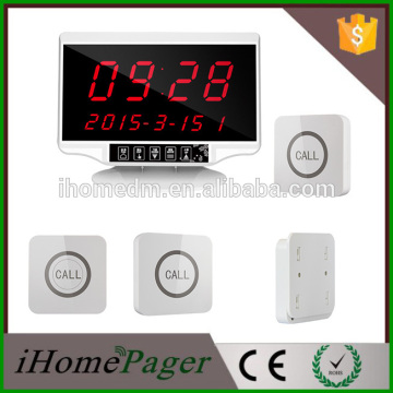 Wireless electronic call system restaurant equipment