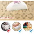 Heat resistant fiberglass silicone baking mat