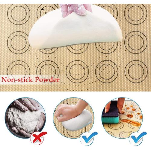 Heat resistant fiberglass silicone baking mat