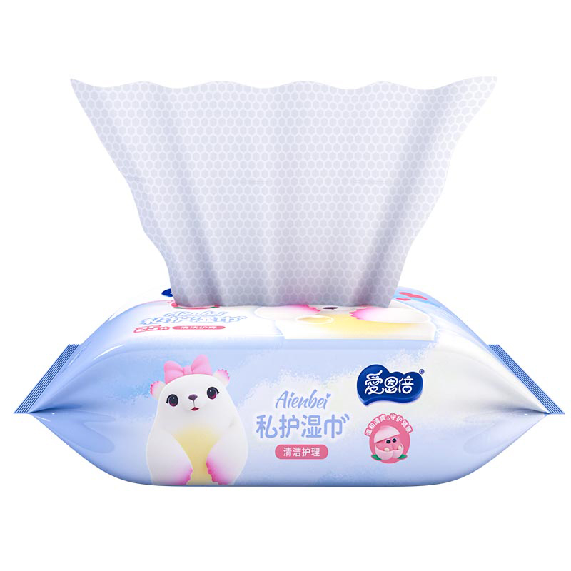 ผ้าเช็ดทำความสะอาดอเนกประสงค์สำหรับผู้หญิง Cleaning Wet Wipes