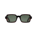 Unisex Square Bevel ECO Acetate Shades Polarized Sunglasses