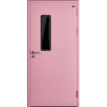 Swing hospital ward operating room cleanroom steel door