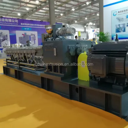 Customized MSE Series Co-rotating Three Screw Extruder Making Machine