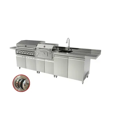 Commercial Use Lamb Beef Roast Rotisserie BBQ Grill Kitchen Cabinet for Restaurant