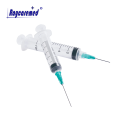 Medicininis disponuojamas švirkštas su/be adatų