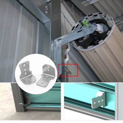 Carbon Steel Shutter Door Reinforcing Rib Brackets for Garage Doors