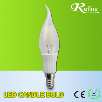 led candle light HOT filament e14 led candle light