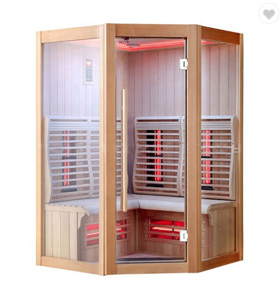 Far infrared 3-4 person sauna room