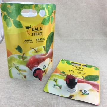 High quality sealed gravure food grade juice packaging-bag