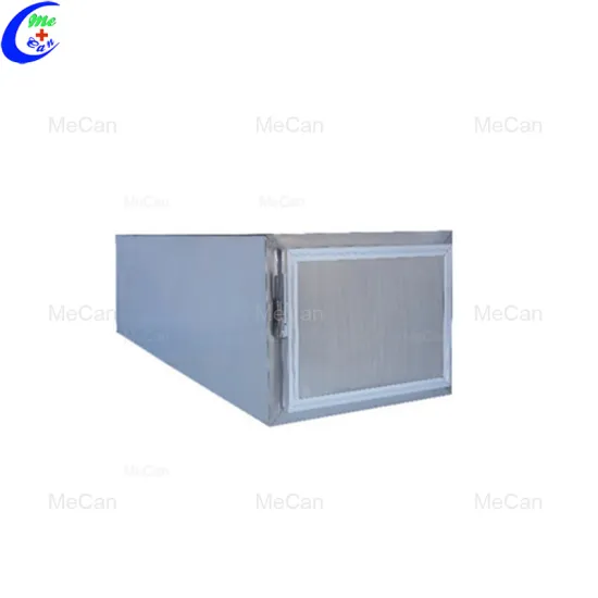 Corpse room refrigerator freezer 6 grid stainless steel cabinet