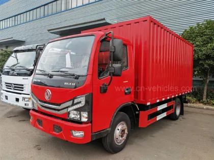 Dongfeng DFAC 4X2 5t Van Box Cargo Truck: Specifications and Features