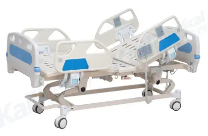 Hospital Electric Bed Five Functions ICU Bed