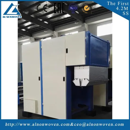 Automatic weighing ALKS1500 opening machine mahcine witdth 1.5m For geotextile