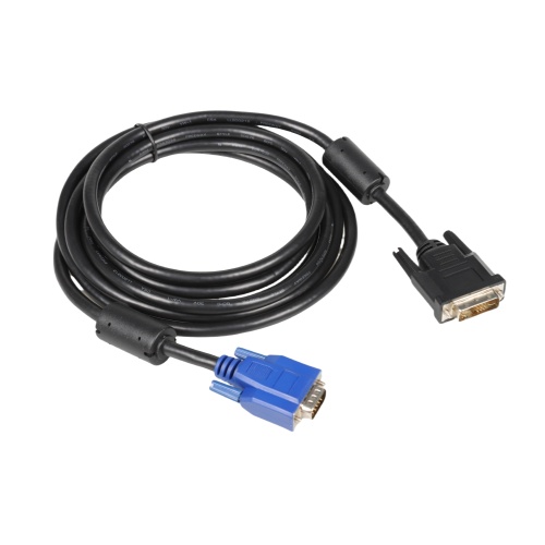 DVI-A 수컷에서 HD-SUB 15P 수컷 케이블
