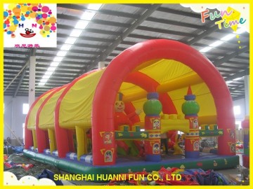 2015 new design Inflatable Playground/inflatable castle/amusement park games factory