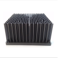 LED electronic black powder coated aluminum heatsink