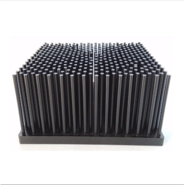 LED electronic black powder coated aluminum heatsink