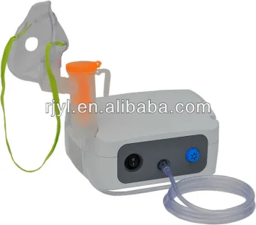 Compact piston nebulizer with face mask