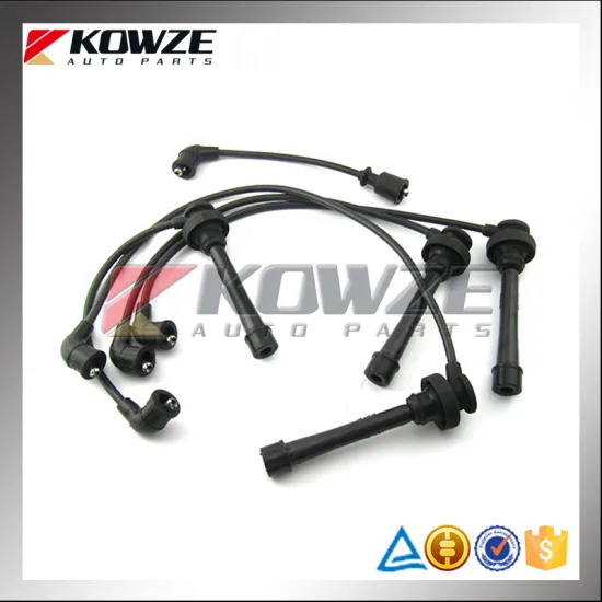 High Quality Engines Parts Spark Plug Wires Tension Leads Car Ignition Coil Wiring For Mitsubishi MD334036