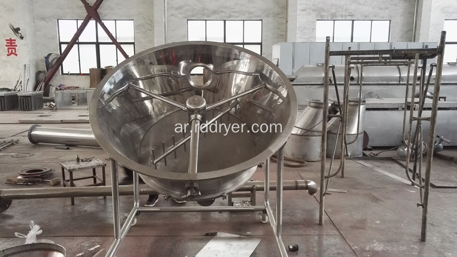 GFG 120 Granule Boiling Dryer / dring equipment