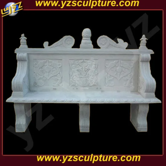 Polished Garden Stone Bench Manufacturer