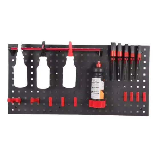 OEM Plastic Peg Board - Durable Wall-Mounted Tool Organizer Shelf