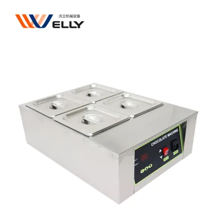 Electric Stainless Steel Chocolate Melting and Tempering Machine for Dark Chocolate