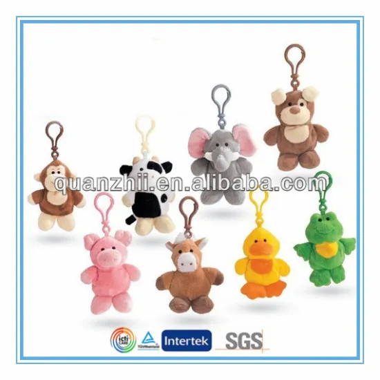 Small teddy bears keychain plush toys