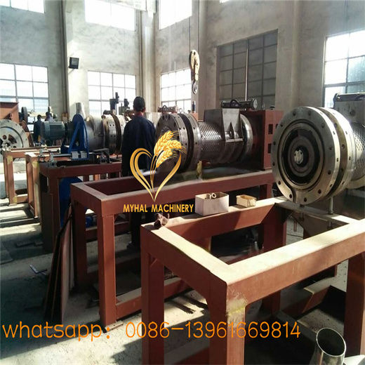 Wet Washed PE LDPE Shrink Film PP bags Squeezer Press Pellet machine