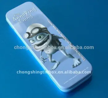 custom metal tin pencil box