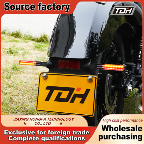 Mini sinal de mudança de direção LED para motocicleta
