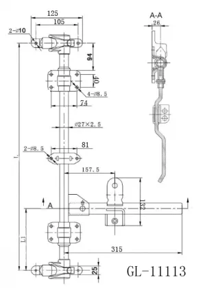 Bar Locks, Door Lock Assembly, Van Locks
