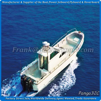 Gather panga32C 32ft fishing boat,fiberglass longline boat