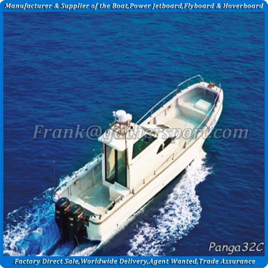 Gather panga32C 32ft fishing boat,fiberglass longline boat