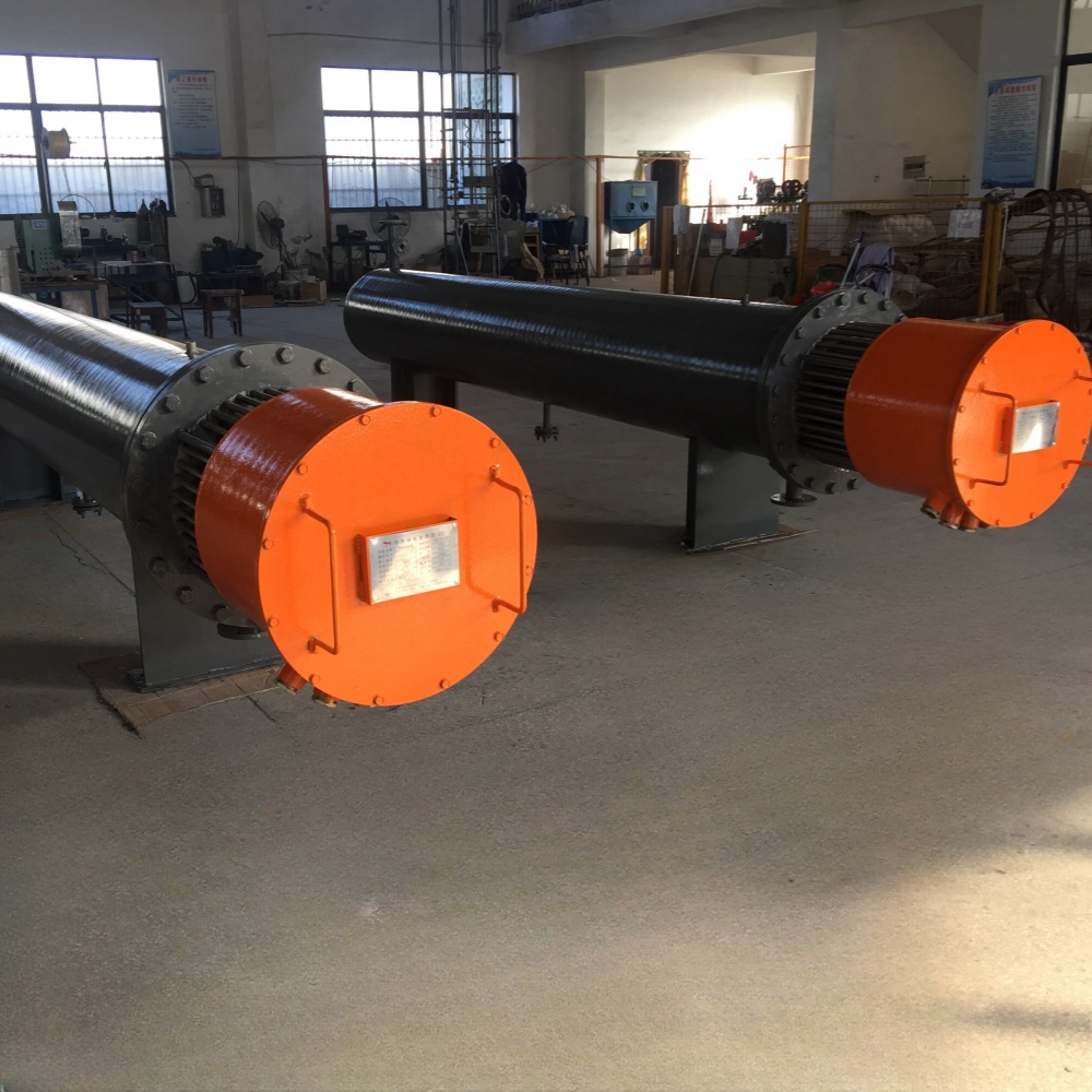 Flange electric heater
