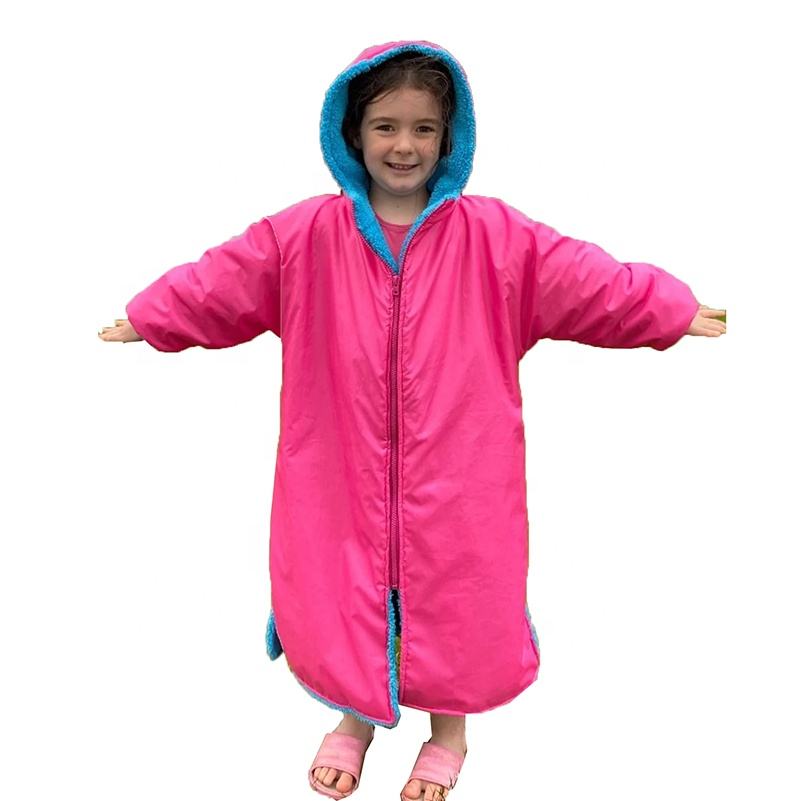 Waterproof Dry Changing Surf Swim Parka Robe