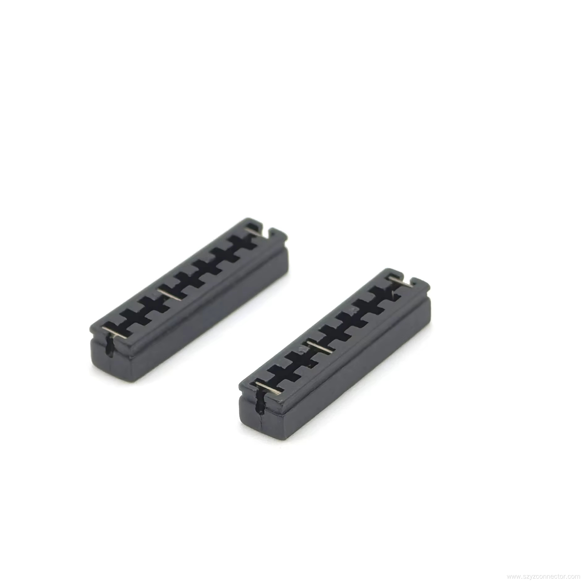 2.0mm Pitch MINI Jumper Bronze With Half Gold Plating 9-in-line Only Inserting Pin 1,4,9 H3.5mm