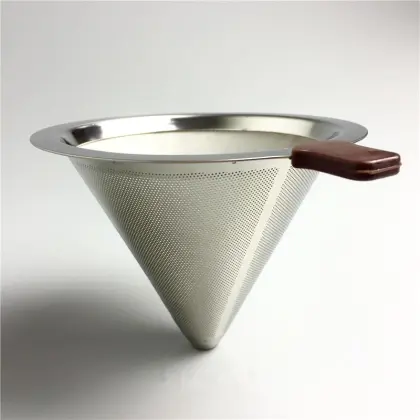 304 Stainless Steel Pour Over Coffee Filter Dripper