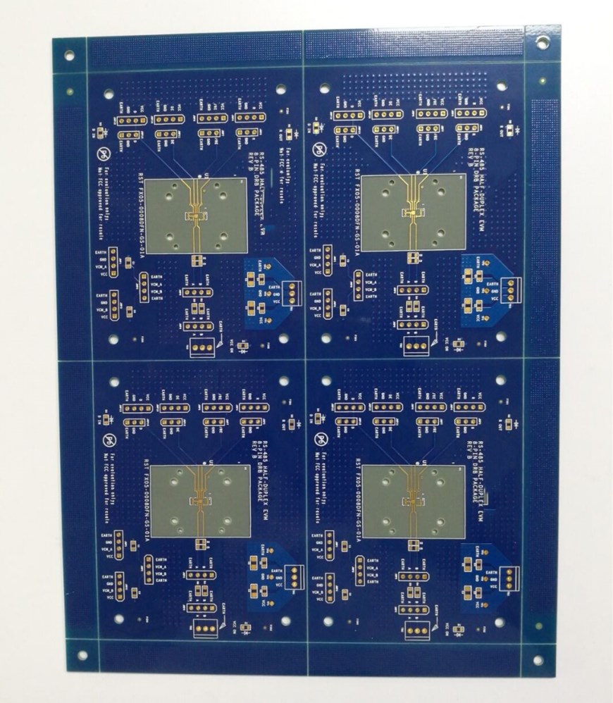 Multilayer immersion gold board