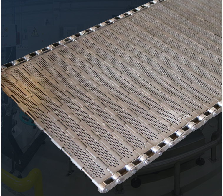 Alagút sütő rozsdamentes acél lánclap