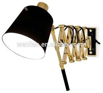 Adjustable vintage wall sconce CE certified lighting designer wall lamp