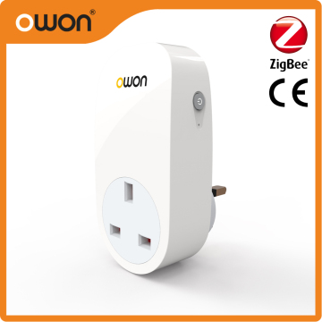 ZigBee home smart plug with energy monitor